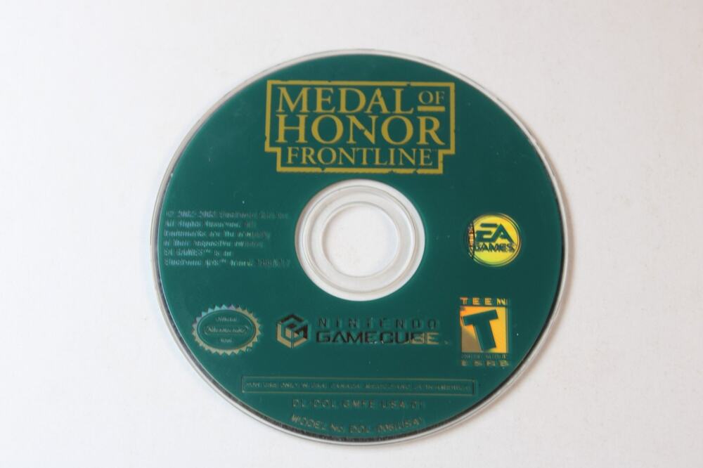 Medal of Honor: Frontline (Nintendo GameCube, 2004) Game Disc Only, Tested/Works